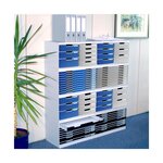 Module De Classement Modulo Office 10 Tiroirs Fermés - Granit - Exacompta