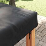 vidaXL Housse pour mobilier d'extérieur 122 x 122 x 15 cm