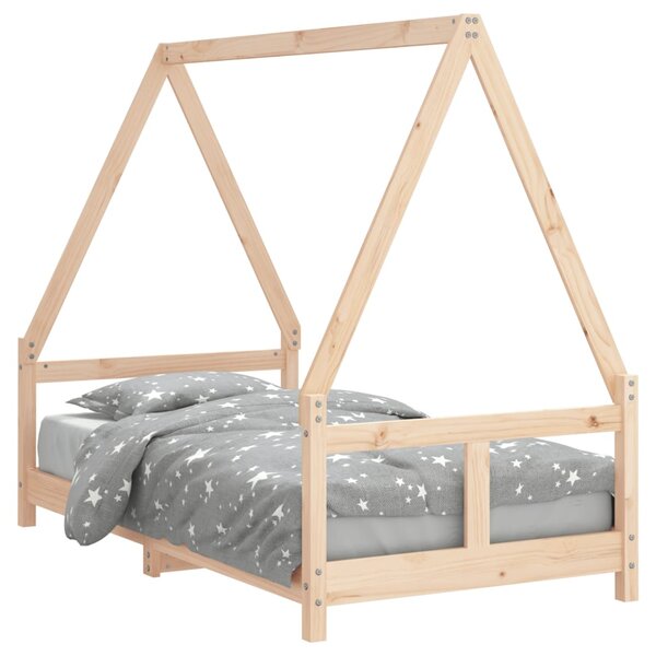 vidaXL Cadre de lit pour enfant 80x160 cm bois de pin massif