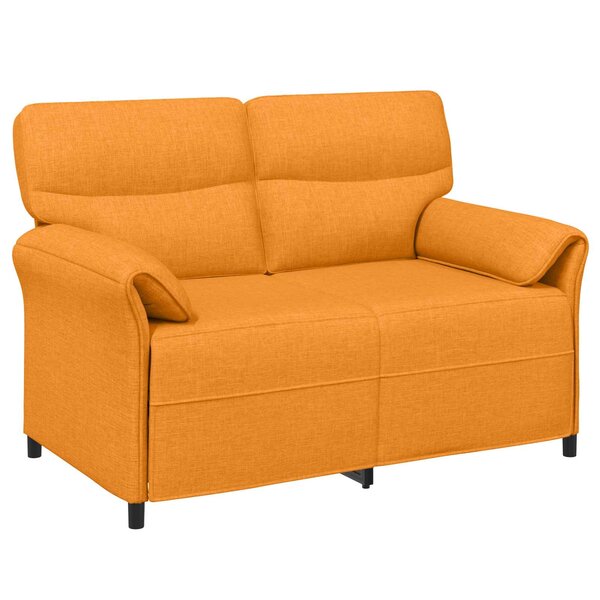 vidaXL Canapé 100  polyester  cadre en métal  MDF  Contreplaqué