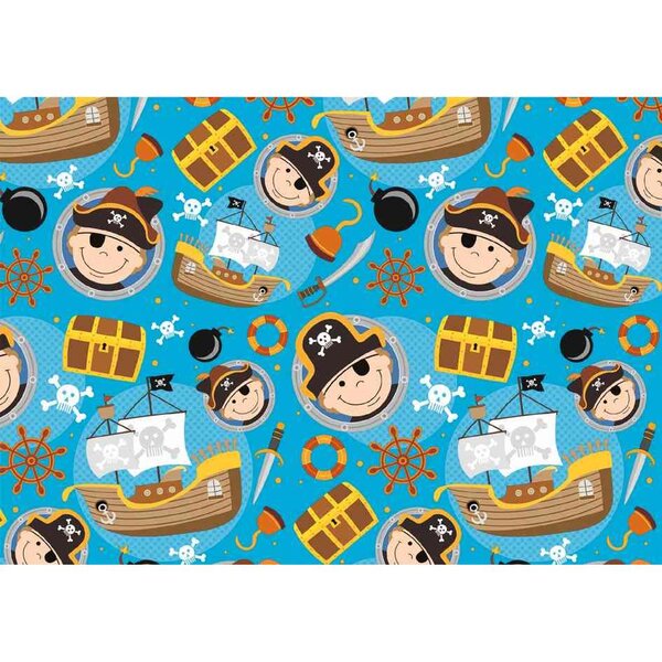 Rouleau Papier cadeau 'Captain Hook' 57g 700mm x 2m SUSY CARD
