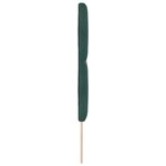 vidaXL Tête de lit LED Vert foncé 144 cm Velours