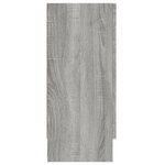 vidaXL Buffet Sonoma gris 120x30 5x70 cm Bois d'ingénierie