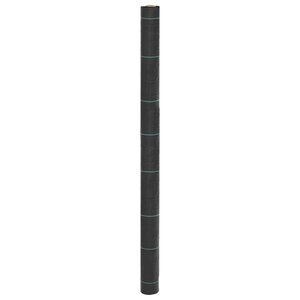 vidaXL Membrane anti-mauvaises herbes noir 1 5x100 m PP