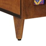 vidaXL Table basse Marron 100 x 54 x 40 cm Bois de mangue massif