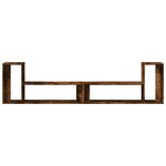 vidaXL Meubles TV 2 Pièces chêne fumé 100x30x50 cm bois d'ingénierie