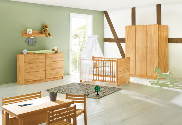 Pinolino Chambre de bébé Natura extra large grande 3 pièces