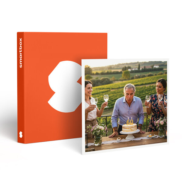 SMARTBOX - Coffret Cadeau Joyeux anniversaire ! Pour homme 60 ans - Multi-thèmes