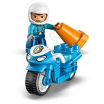 LEGO DUPLO La moto de police bleue 10471  11 pièces  dès 2 ans
