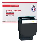 NOPAN-INK - Toner x1 80C2SY0 (Yellow) - Compatible pour Lexmark CS510 CS510de CS510dte CS410 CS410dn CS410n CS410dtn CS310 CS310dn CS310n CX510 CX510de CX510dhe CX510dthe CX410 CX41 Lexmark CS510 CS510de CS510dte CS410 CS410dn CS410n CS410dtn CS310 C