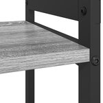 vidaXL Bibliothèque Sonoma gris 80 x 30 x 83 cm Bois d'ingénierie