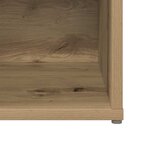 vidaXL Ensemble meuble TV 2 Pièces chêne artisanal 107 x 35 x 37 cm