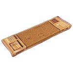 vidaXL Tapis d'escalier autoadhésifs 10 Pièces 65x21x4 cm Beige