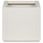 Jardinier vidaXL Blanc 36x36x35 cm PP