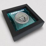 Pièce de monnaie en Argent 5 Dollars g 93.3 (3 oz) Millésime 2025 NEUROLINK