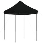 vidaXL Tente de fête 200 x 200 x 306 cm Noir Tissu Oxford