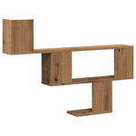 vidaXL Étagère murale chêne artisanal 100x15x70 cm bois d'ingénierie