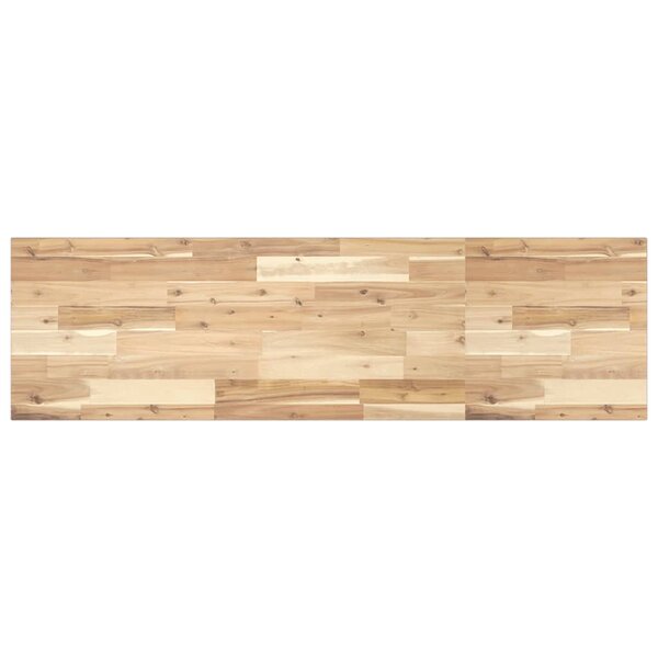 vidaXL Dessus de meuble de salle de bain non traité bois d'acacia