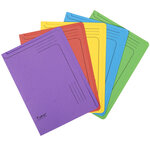 Paquet de 25 chemises coin Forever 290g - 22x31cm Couleurs assorties x 25 EXACOMPTA