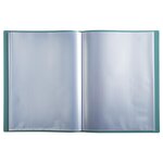 Protège-documents en polypropylène souple OPAK 60 vues A4 Vert foncé EXACOMPTA