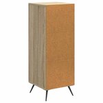 vidaXL Buffet Chêne Sonoma 33 x 34 5 x 90 cm Bois d'ingénierie