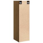 vidaXL Armoire murale Marron miel 30x30x100 cm Bois de pin massif
