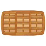 vidaXL Ensemble à manger de jardin 7 Pièces Bois d'acacia solide