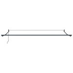Store rétractable automatique vidaXL Vert et blanc 400x350 cm