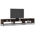 vidaXL Meuble TV chêne marron 270x40x46 cm bois d'ingénierie
