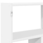 vidaXL Étagère cube murale 12 compartiments blanc bois d'ingénierie