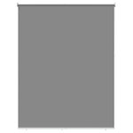 vidaXL Store roulant extérieur protection UV Gris clair Polyester