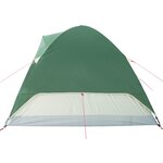 vidaXL Tente familiale à dôme 6 personnes vert imperméable