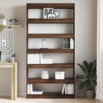 vidaXL Bibliothèque Marron 100 x 30 x 198 cm Bois d'ingénierie
