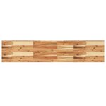 vidaXL Étagères flottantes 2 Pièces 140x30x4 cm acacia massif à l'huile