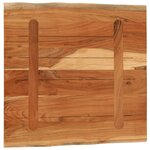 vidaXL Dessus de table 60x60x3 8 cm carré bois massif d'acacia