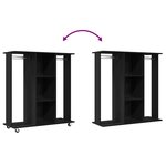 vidaXL Armoire Chêne noir 102 x 38 x 110 cm Bois d'ingénierie