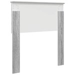 vidaXL Tête de lit Gris Sonoma 80 cm Bois d'ingénierie