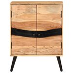 vidaXL Buffet 57x34x75 cm Bois d'acacia massif