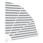 vidaXL Écran de confidentialité pour balcon Anthracite et blanc