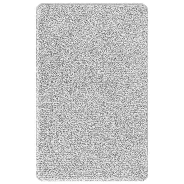 vidaXL Tapis de bain antidérapant Gris 50 x 80 cm PP