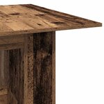 vidaXL Table à manger vieux bois 180x90x76 cm bois d'ingénierie