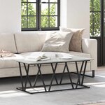 vidaXL Table basse Sonoma gris 100 x 50 x 40 cm