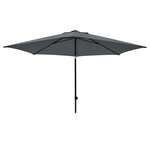 Madison Parasol Mykanos 250 cm gris