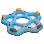 Bestway Île flottante Hydro-Force Bleu 300 x 287 cm PVC