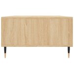 vidaXL Table basse chêne sonoma 104x60x35 cm bois d'ingénierie