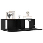vidaXL Ensemble meuble TV 8 Pièces 100 x 30 x 30 cm Chêne noir