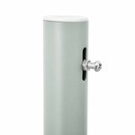 vidaXL Auvent latéral rétractable de patio 140x600 cm Marron