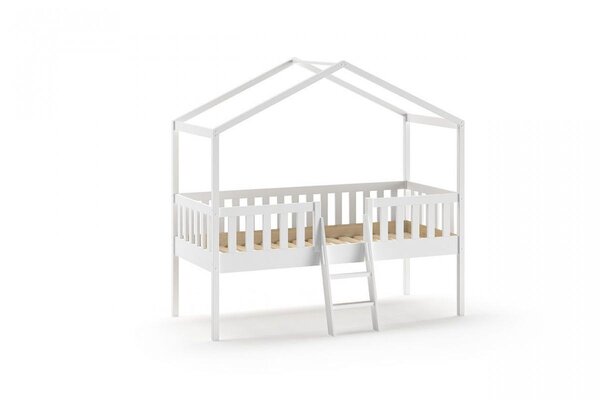 Lit cabane DALLAS - Blanc