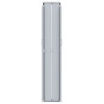 vidaXL Auvent latéral rétractable Crème 200x1200 cm