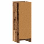 vidaXL Armoire à chaussures chêne artisanal 32x35x92cm bois ingénierie